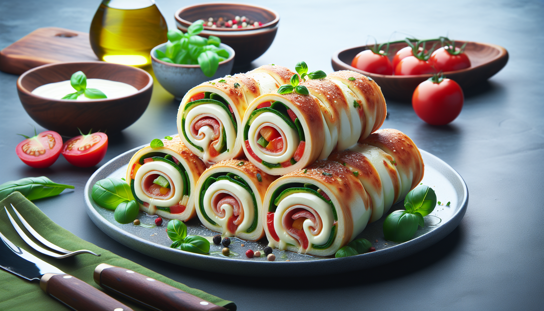 rotolo di mozzarella